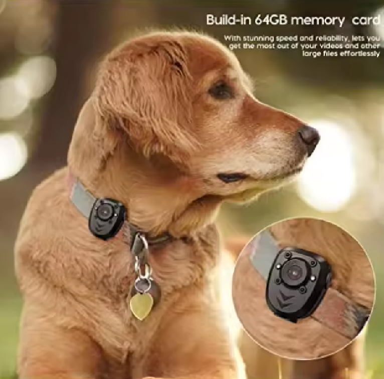 Solobesafe Mini Body Cam Video Recorder with Night Vision IR Loop Record HD 1080P - Solobesafe