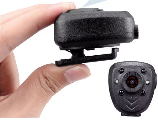 Solobesafe Mini Body Cam Video Recorder with Night Vision IR Loop Record HD 1080P - Solobesafe