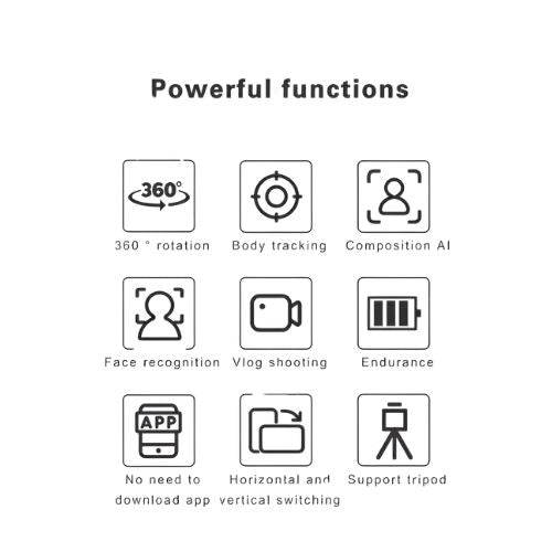 Hands-Free AI Camera Assistant features