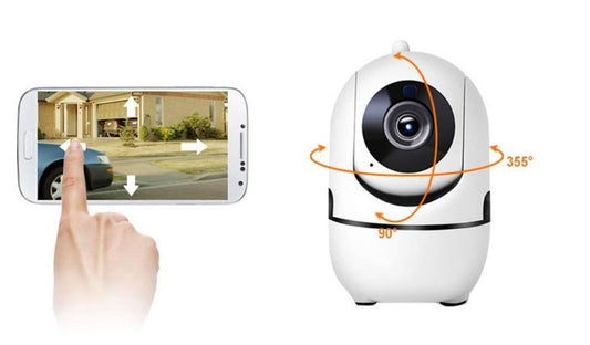 Wireless Security Camera vision control from phone