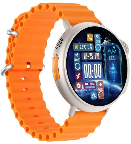 Solobesafe Sports smartwatch -Waterproof Heart Rate Monitor, NFC, Bluetooth Calling Multi-Language - Solobesafe