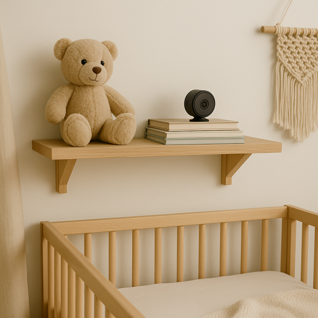 Security IP Camera as a nanny cam