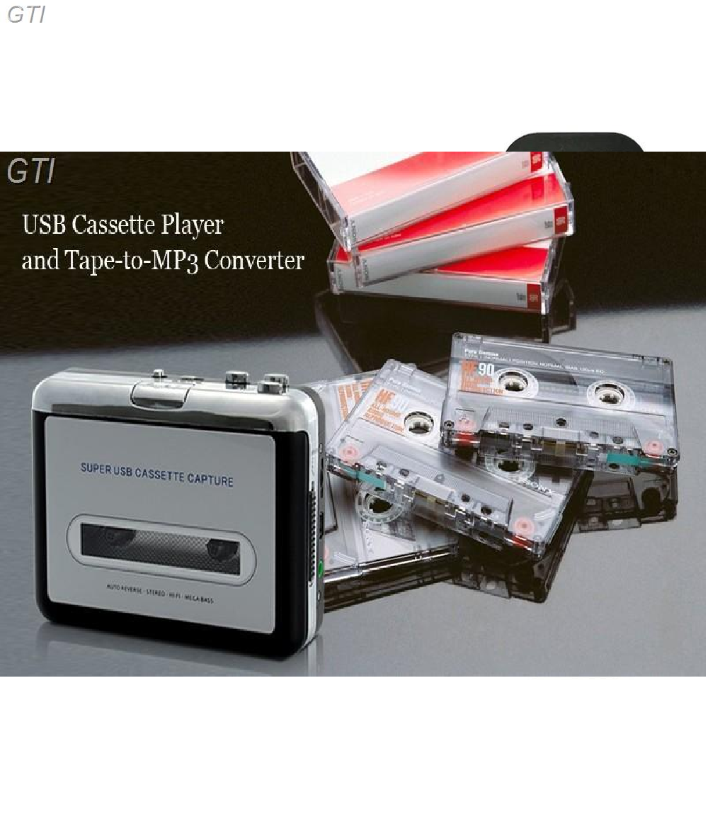 Audio Cassette Player Recorders Tape Walkman USB Cassette Player to MP3 Convert - Solobesafe