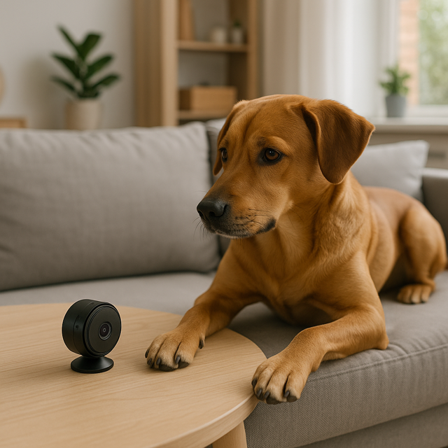 Security IP Camera for pet monitoring