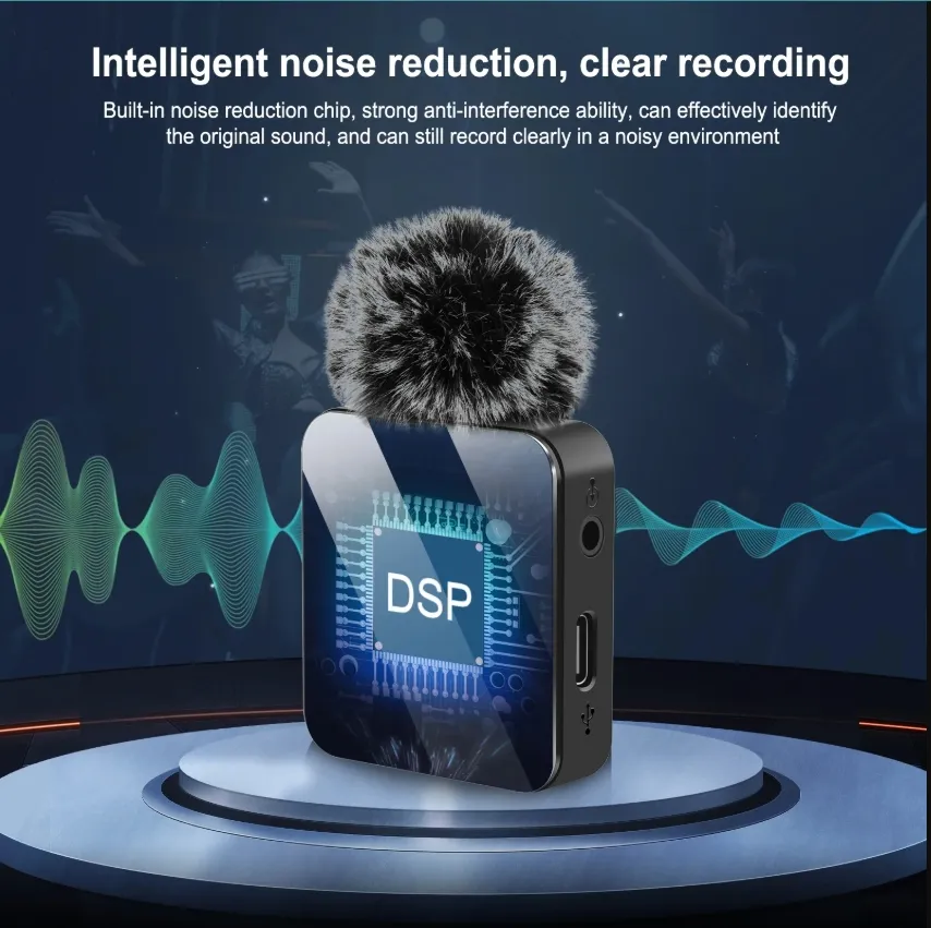 MINI MIC with noise reduction chip