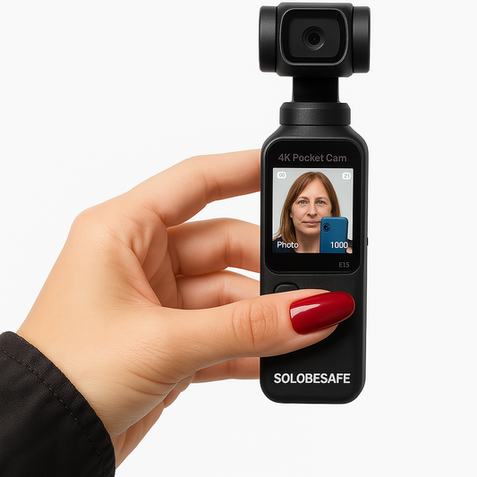 Mini Pocket Gimbal Camera size