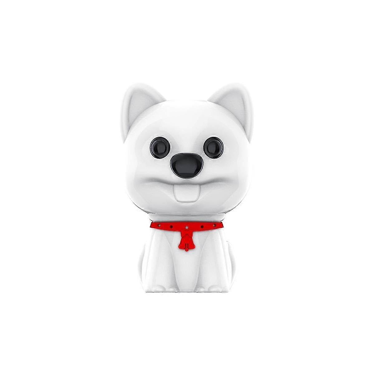 Dog Plush Mini Voice Recorder white