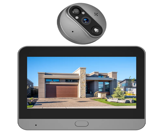 Smart Door Peephole Camera with Screen