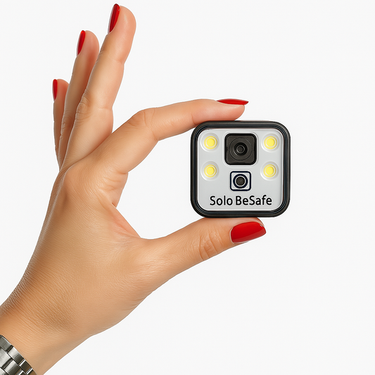 Solobesafe - Mini Body Camera Video Recorder with Night Vision led - Solobesafe
