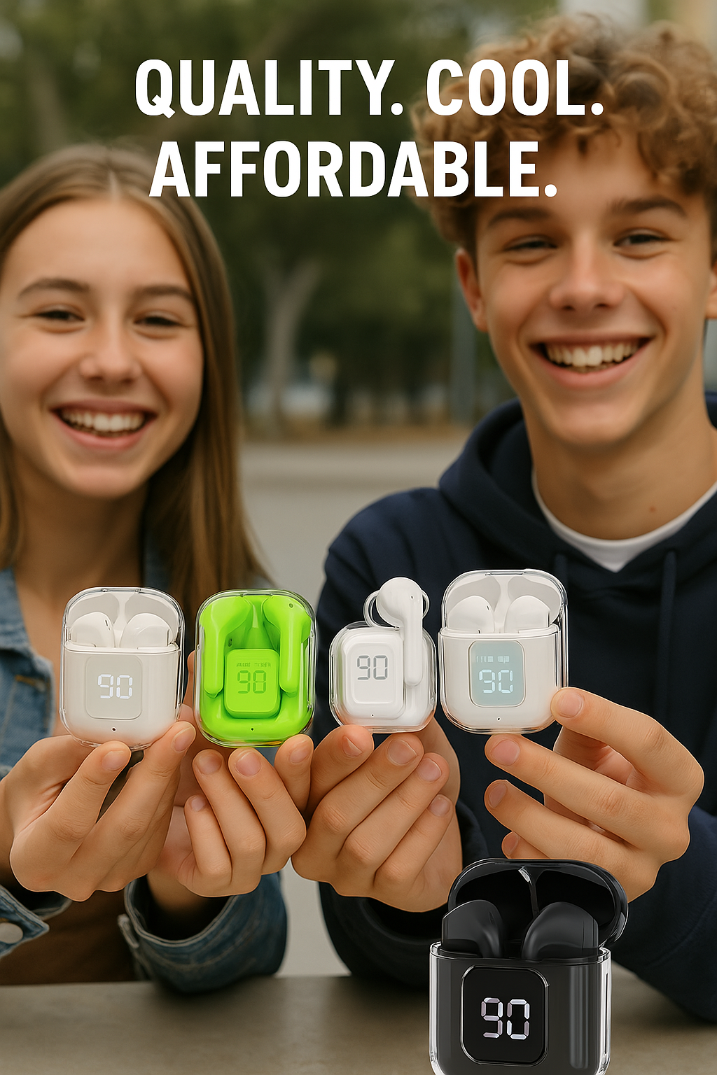 Wireless Bluetooth Earbuds for high quality sound