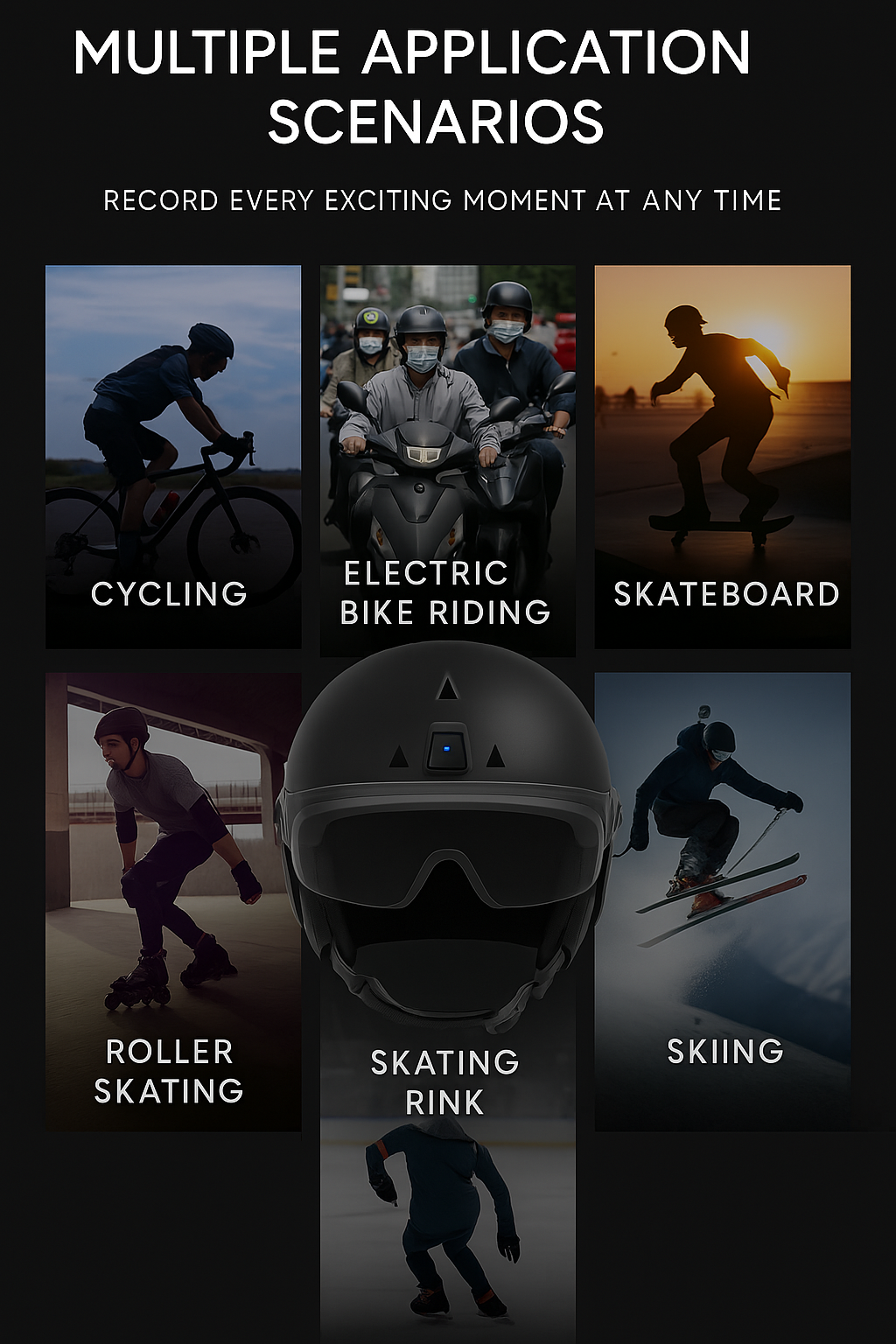 Solo Be Safe Smart camera Helmet rode camera - Solobesafe