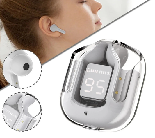 Wireless Bluetooth Earbuds with battery life display