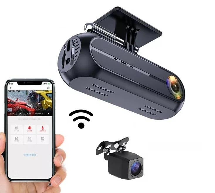 Solobesafe Dual dash cam wifi front and back - Solobesafe