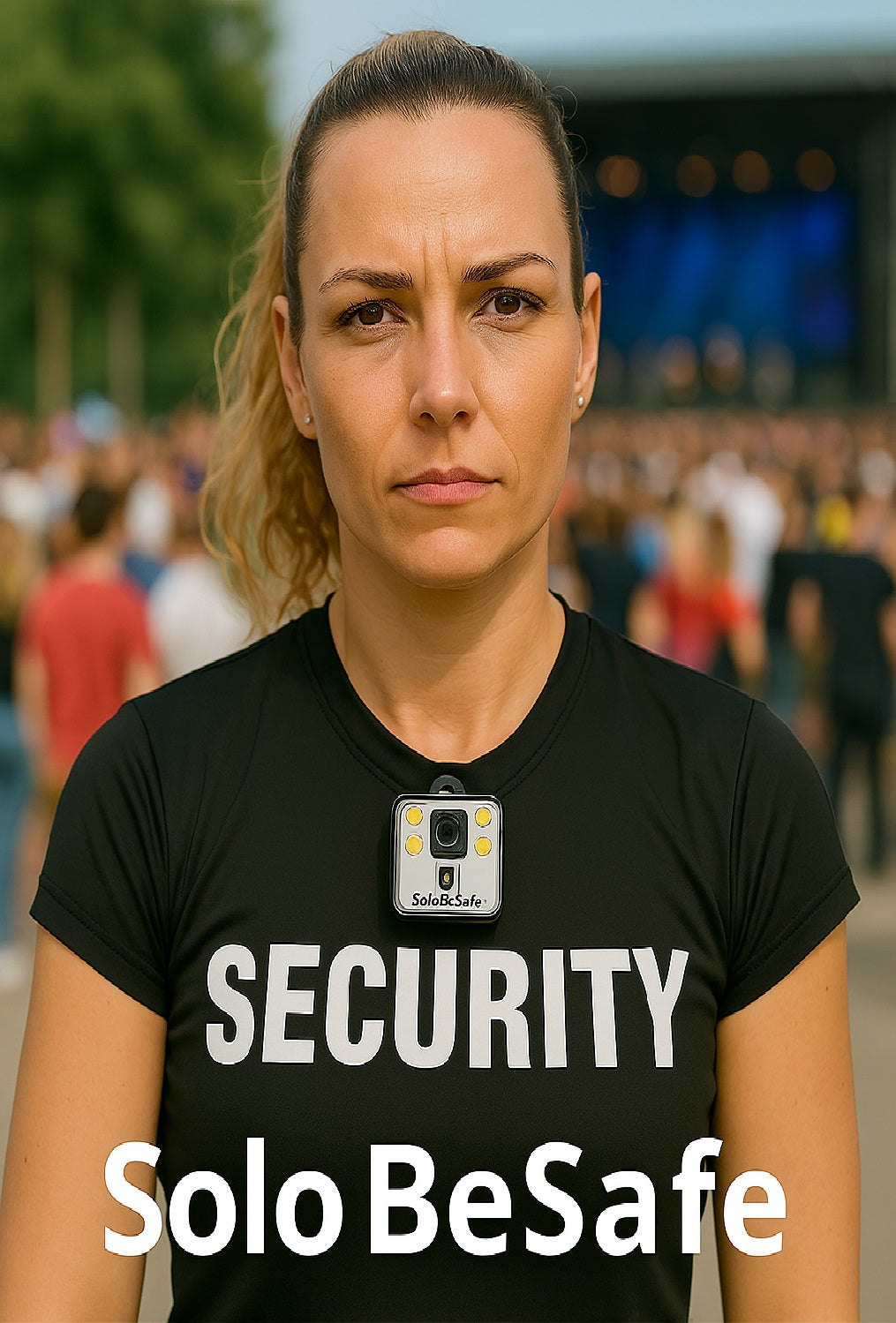 Solobesafe - Mini Body Camera Video Recorder with Night Vision led - Solobesafe