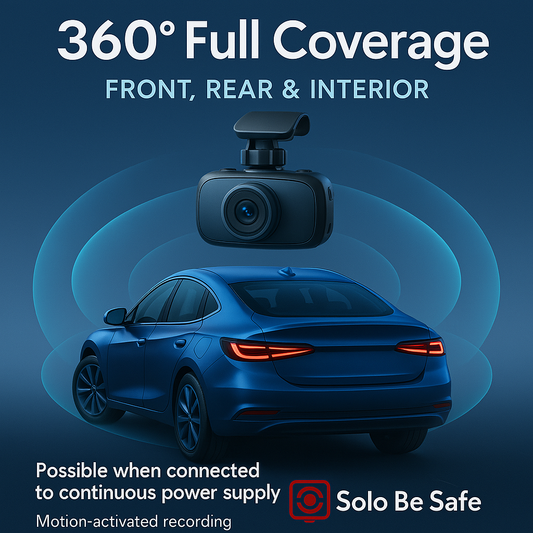 solobesafe 3 lens car camera - new model - Solobesafe