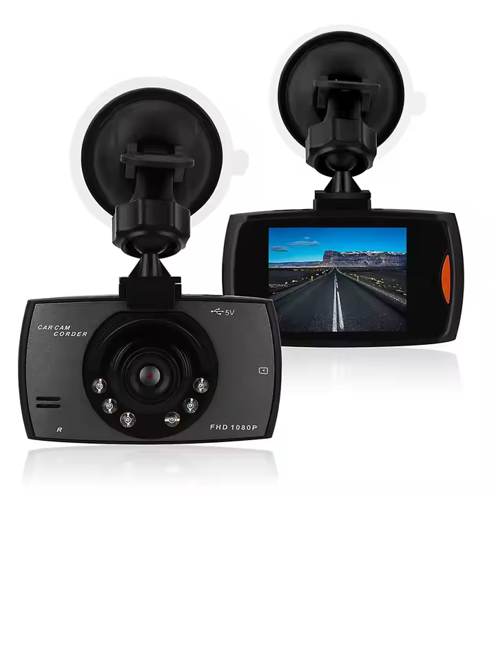 SOLO Car DVR Camera Mini Dash Cam - Compact Driving Recorder with Night Vision