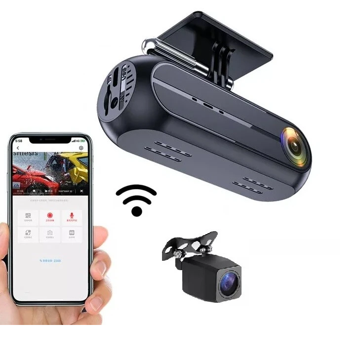 Solobesafe Dual dash cam wifi front and back - Solobesafe
