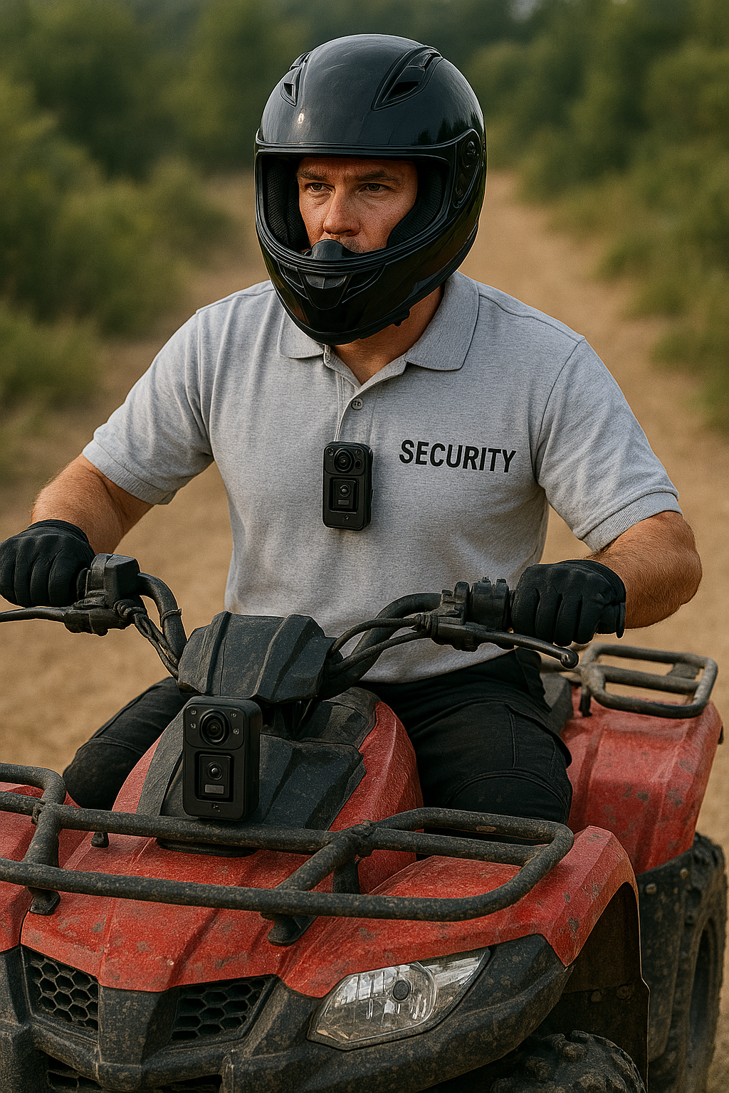 Solo Be Safe SS24 Body Camera worn by security personnel