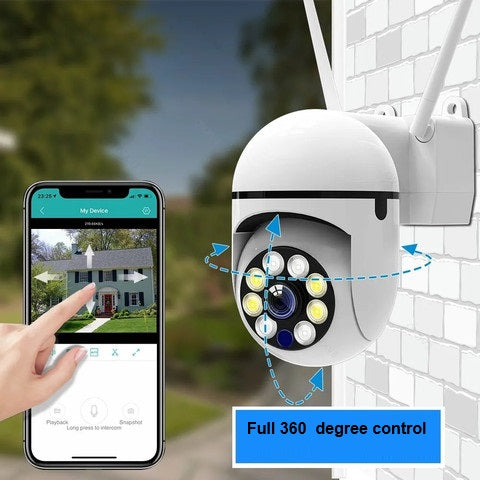 360° Wireless Security Camera – Full Remote c amera & Smart Features - Solobesafe