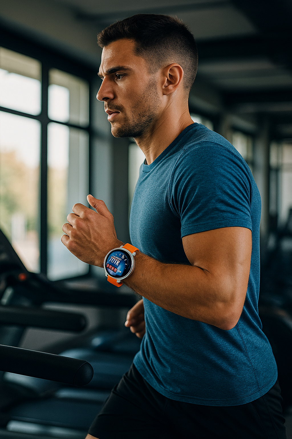 Solobesafe Sports smartwatch -Waterproof Heart Rate Monitor, NFC, Bluetooth Calling Multi-Language - Solobesafe