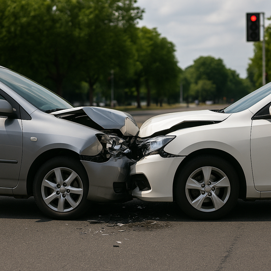 Solobesafe Wireless Dual Dash Cam with Color Display front and back - Solobesafe