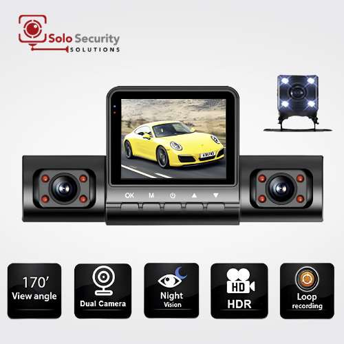 Solo be safe 4Lens 360° Dash Cam - Solobesafe camera features