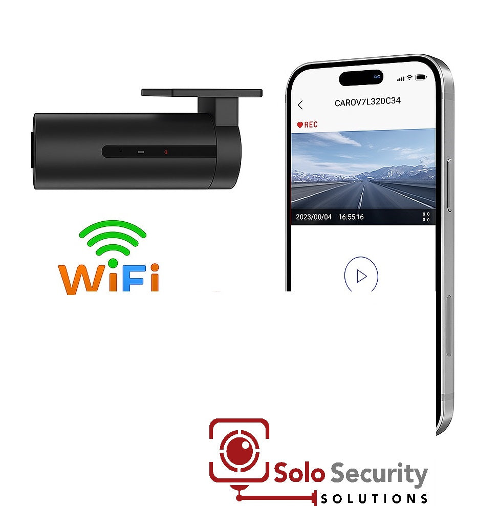 SOlobesafe Covert car camera: discreet, WiFi-enabled, remote surveillance solution - Solobesafe