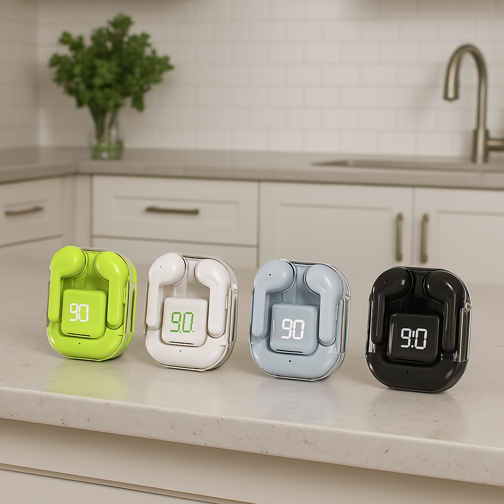 Wireless Bluetooth Earbuds in color options