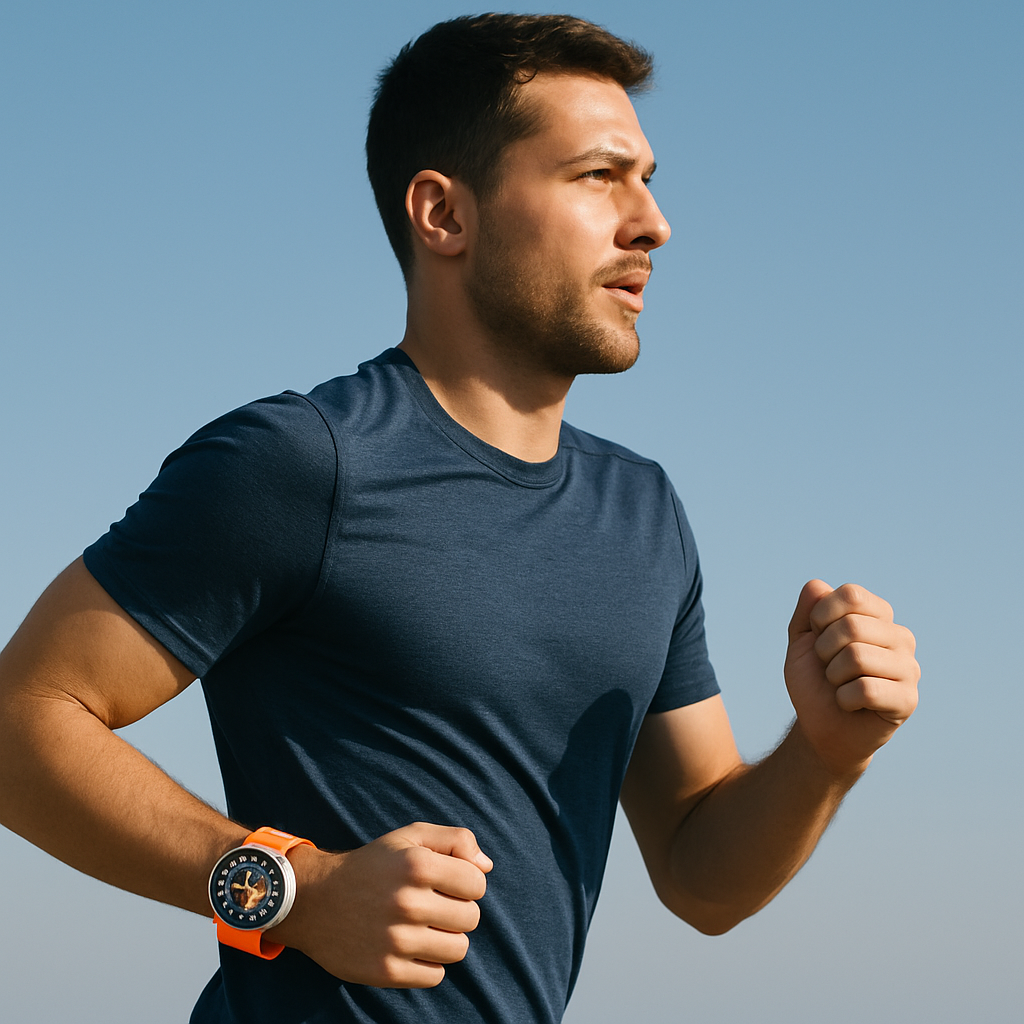 Solobesafe Sports smartwatch -Waterproof Heart Rate Monitor, NFC, Bluetooth Calling Multi-Language - Solobesafe