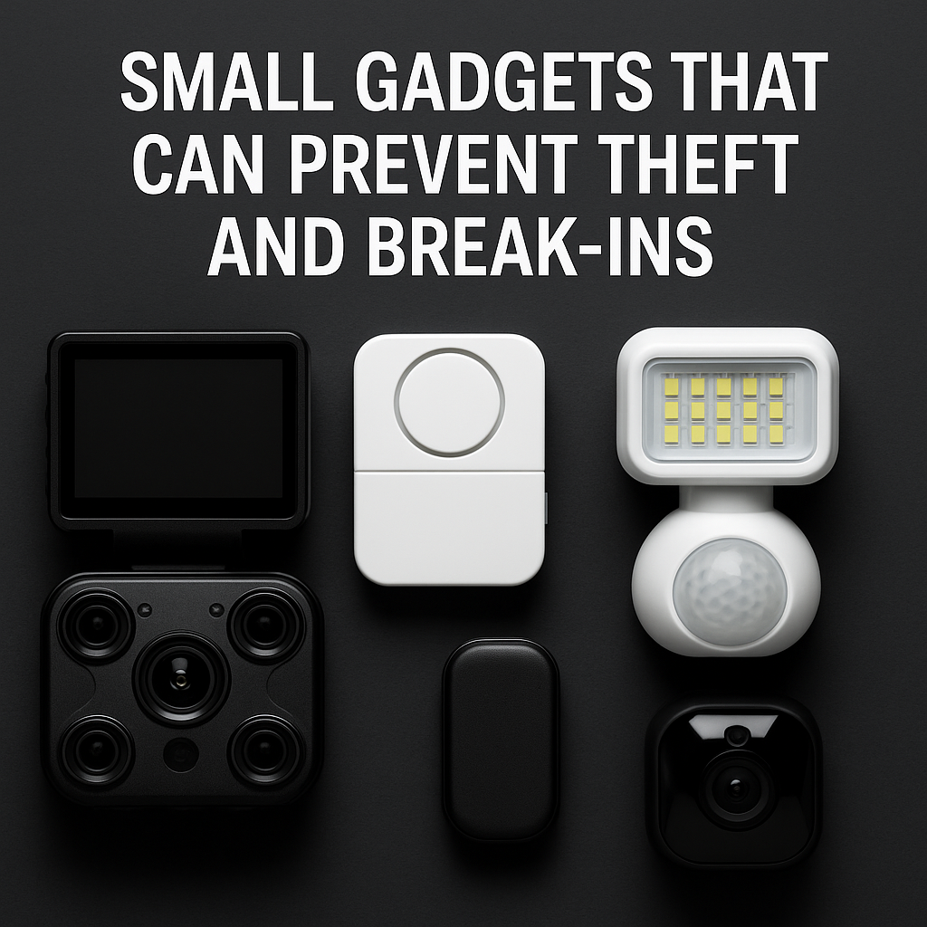 Small Gadgets That Can Prevent Theft and Break-Ins – Big Protection in Tiny Packages
