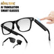 Smart Bluetooth Glasses – Foldable AI Audio Glasses with Real-Time Translation, Noise Cancelling, Music & Calls | UV Protection | APP Control