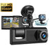 3 Channel Dash Cam with Night Vision & Motion Detection 