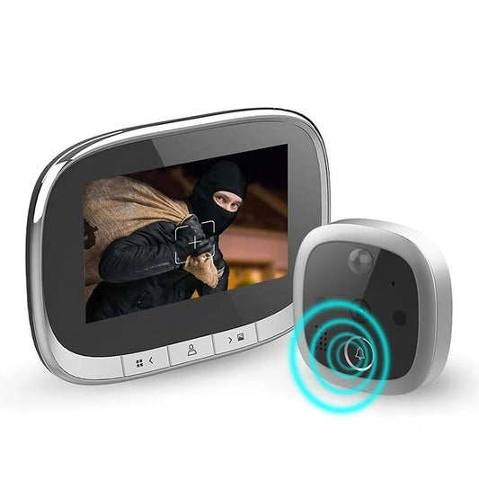 Digital Door Peephole Recorder with a large 4.3-inch HD display