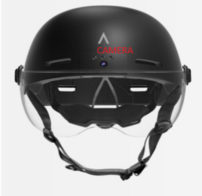 The Helmet Adopts ABS camera