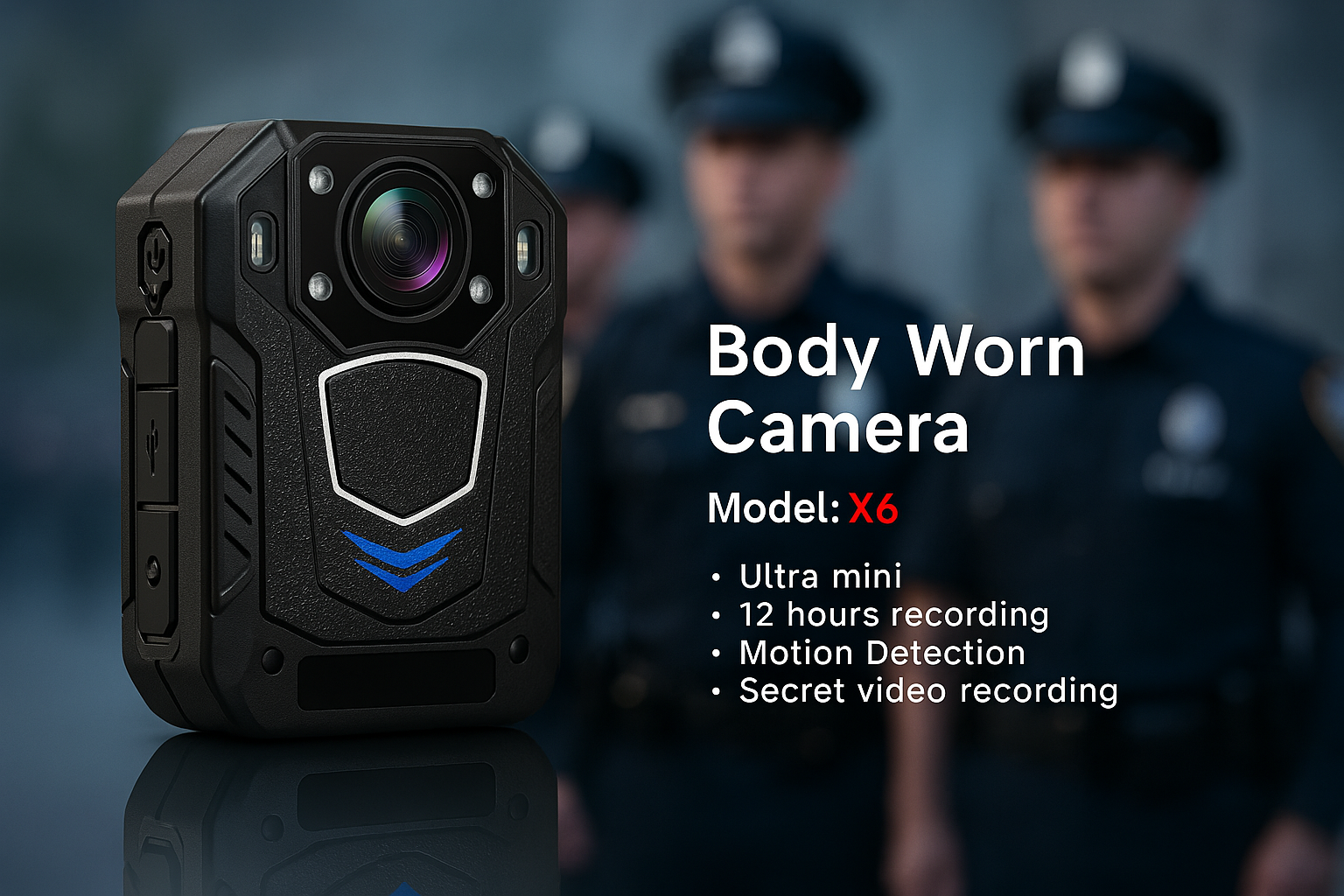 Solo Be Safe SS24 Body Camera with 12 hours recording 
