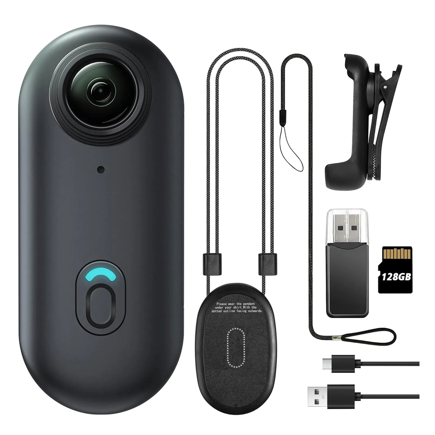Mini Action Camera and accessories