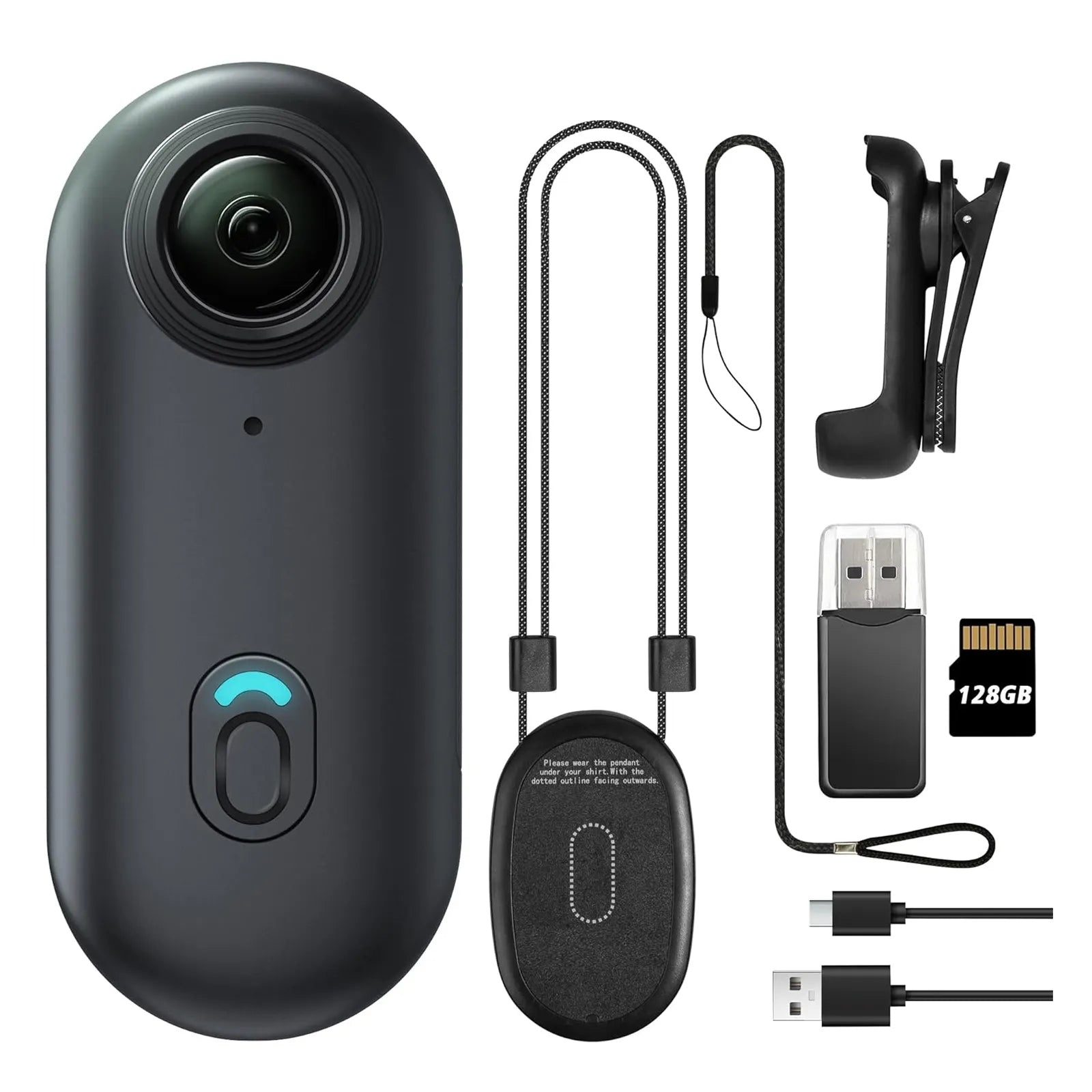 Mini Action Camera and accessories