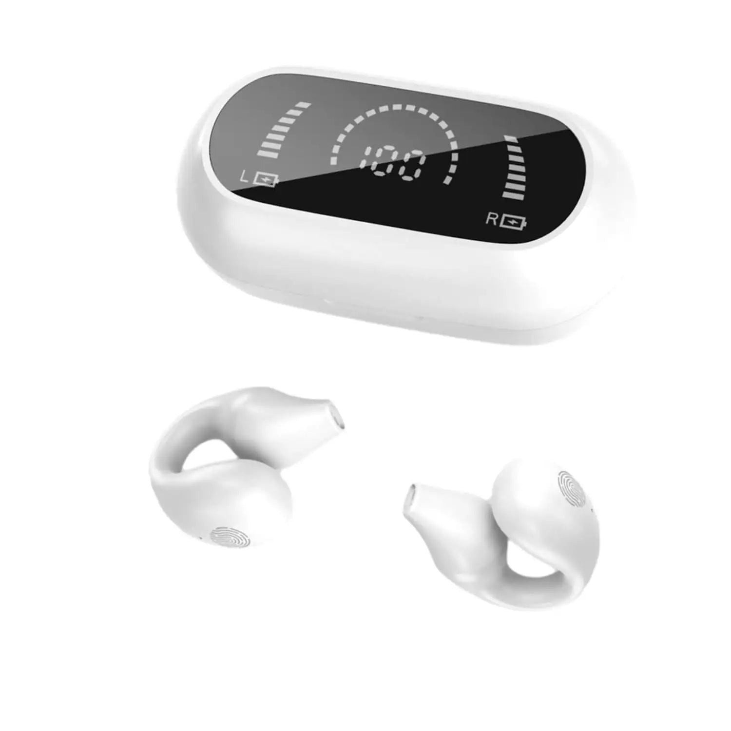Solo Bluetooth 5.3 True Wireless Earbuds  with case battery display