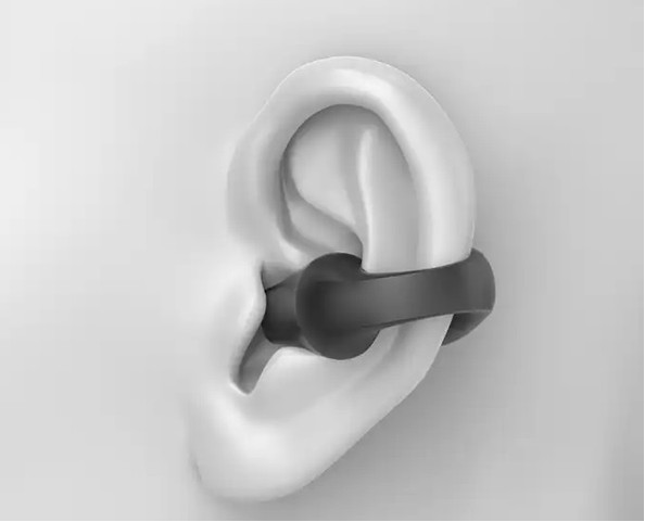Solo Bluetooth 5.3 True Wireless Earbuds on ear