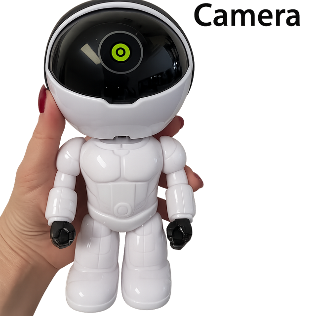Robot-shaped IP Camera