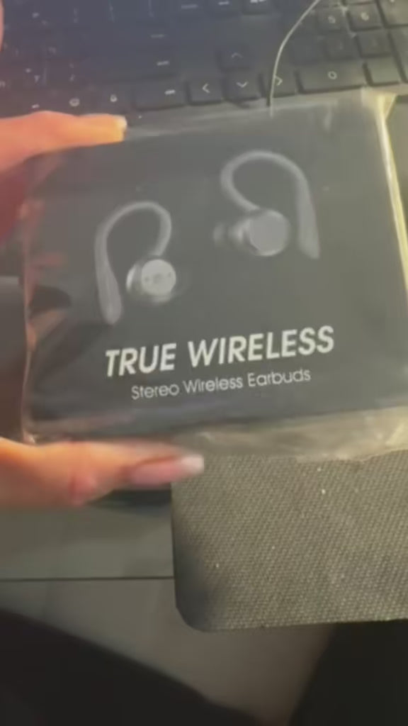 Wireless Earbuds Headphones unboxing