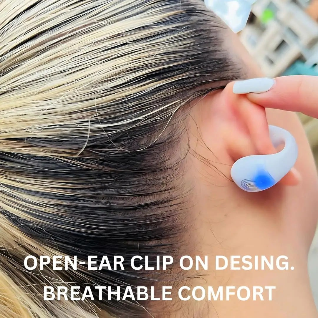 Solo Bluetooth 5.3 True Wireless Earbuds open ear clip 
