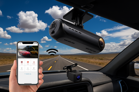 Solobesafe Dual dash cam wifi  front   and   back
