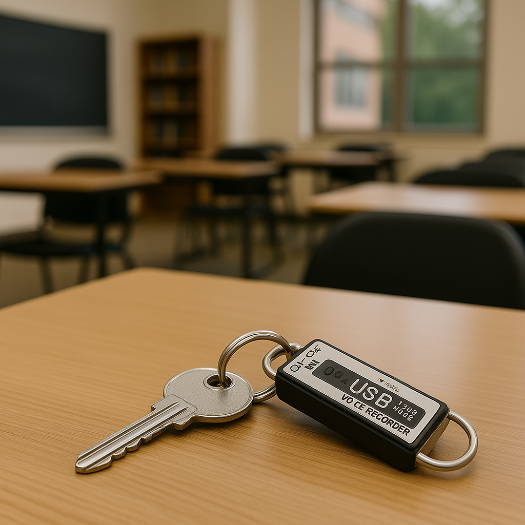 USB Voice Recorder as a keychain