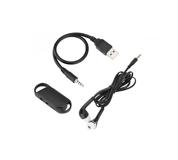 Mini Voice Recorder with earphones & USB connectivity